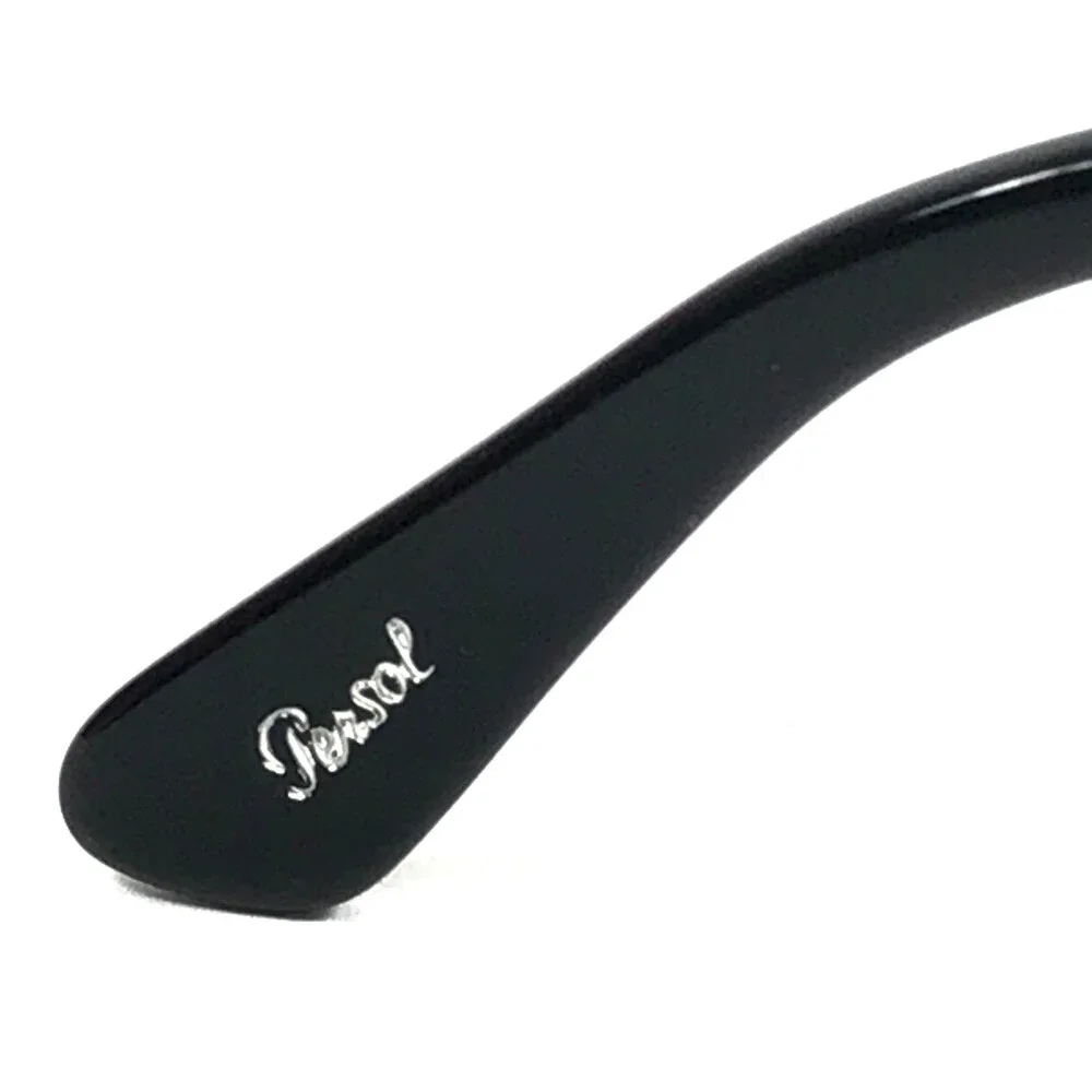 Persol Sunglasses 3104-S 9014/58 Black Square Frames with Gray Polarized Lenses